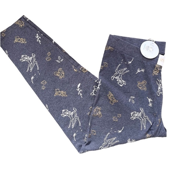 DISNEY pajama bottom, size 10-12, Bambi, new with tags, adorable, poly/cotton - Picture 2 of 6